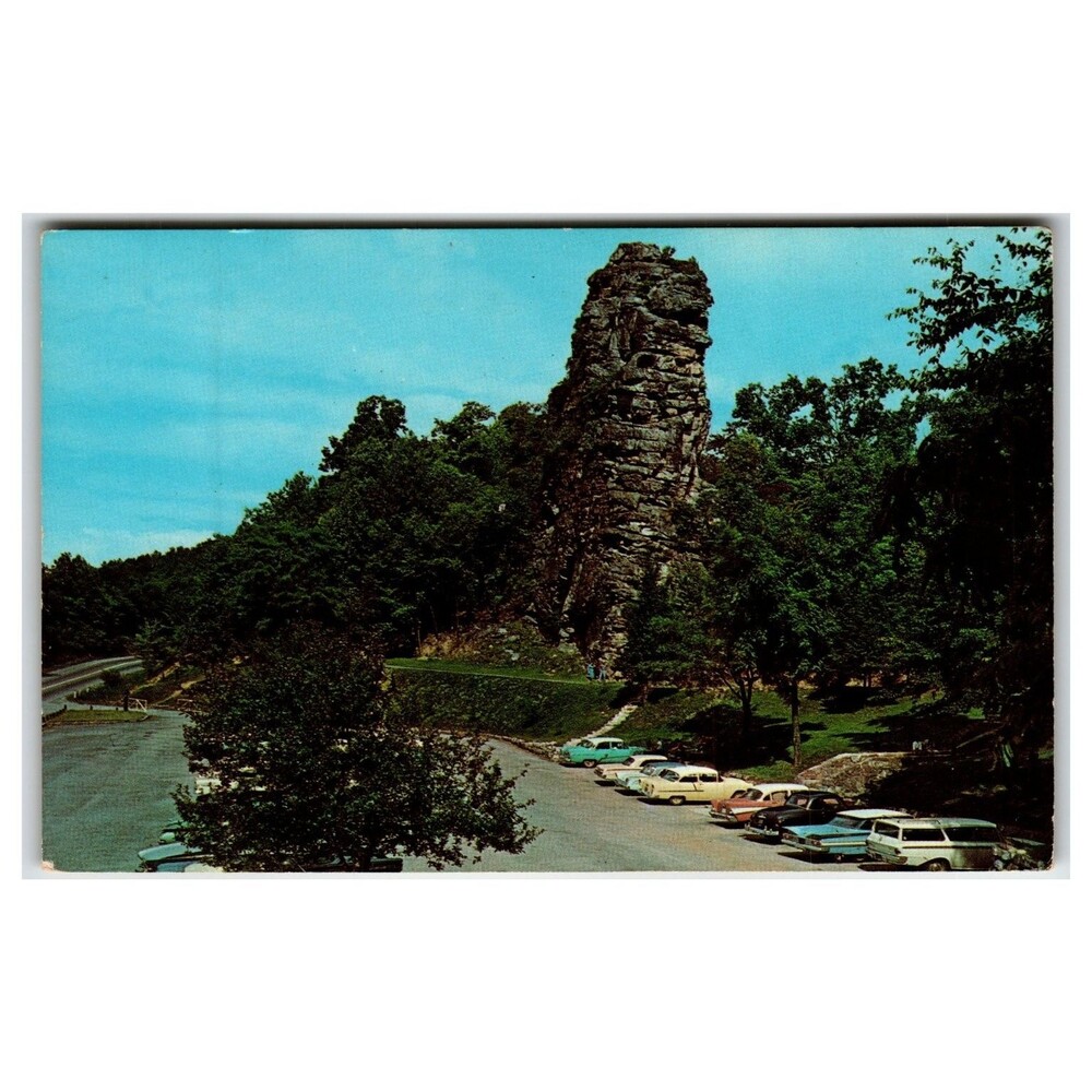 Pinnacle Rock State Park West Virginia Vintage Chrome Postcard